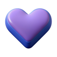 exquisite tranquil impressionist Symmetrical abstract heart shape, flat color, with Scalable Design. genuine png