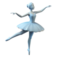 acclaimed geometric Silhouette of a graceful ballerina. Clean lines, flat color, with Scalable Design. authentic png