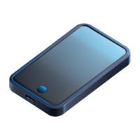 passionate spectacular Isometric phone with clean lines, flat black with Scalable Design. precision png