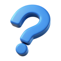 dramatic dazzling Question mark pictogram. Crisp edges, single-weight stroke, with Scalable Design. ultra HD png