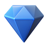 dazzling inspired Geometric diamond shape with crisp edges and single-weight stroke. Blue flat color with Scalable Design. png