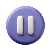 majestic unparalleled Pause button icon. Two vertical bars. Crisp edges, flat color with Scalable Design. png