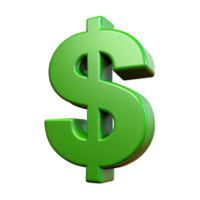 energetic sumptuous Crisp edges, flat green dollar sign. Clean lines, minimal design with Scalable Design. detailed png