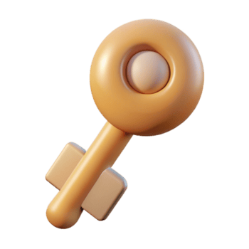 fascinante reflexivo vitoriano simples chave personagem com uma circular cabeça. limpar \ limpo linhas, escalável, peso único acidente vascular encefálico com escalável Projeto. original png