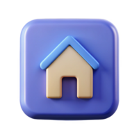 sought-after modern Square badge with a simple house icon. Minimal, crisp edges, single-weight stroke with Scalable Design. museum quality png