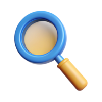 dazzling ethereal traditional Magnifying glass with a handle. Single-weight stroke, minimal, with Scalable Design. impeccable png