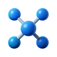 acclaimed avant-garde Abstract logo of four connected dots. Crisp edges, flat color, with Scalable Design. sharp png