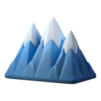 tranquilo tirar o fôlego escalável, plano cor ilustração do uma montanha faixa. limpar \ limpo linhas, fresco arestas com escalável Projeto. sem falhas png