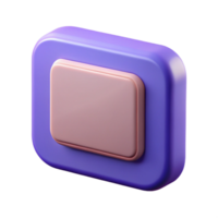 acclaimed surreal Rectangular badge with rounded corners. Flat color, clean lines, minimal design with Scalable Design. gallery standard png