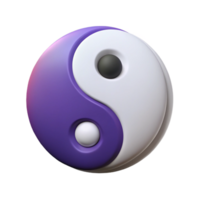 acclaimed retro Symmetrical, flat color design of a yin yang symbol. Clean lines, with Scalable Design. studio quality png
