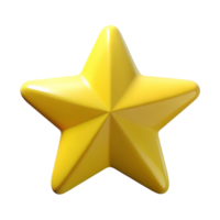 dramatic exceptional Symmetrical star, minimal design, single-weight stroke, flat yellow with Scalable Design. png