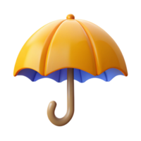 gorgeous impressionist A crisp edges umbrella icon. Minimal design, single-weight stroke, flat color with Scalable Design. flawless png