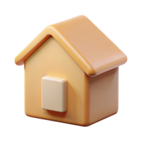 dazzling standout Simple house character with a square base and triangular roof. Crisp edges, minimal, with Scalable Design. png