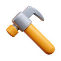 sumptuous iconic Technical illustration of a hammer. Clean lines, minimal, crisp edges with Scalable Design. png