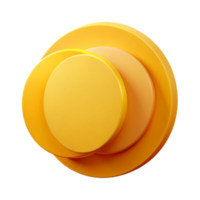 serene traditional Overlapping circles, crisp edges, scalable design, flat yellow and orange with Scalable Design. elite png