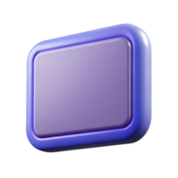 dynamic dramatic Rectangular badge with rounded corners. Flat color, clean lines, minimal design with Scalable Design. precision png