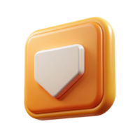 unforgettable contemporary Rectangular badge with rounded corners and a simple icon. Clean lines, with Scalable Design. top-tier png