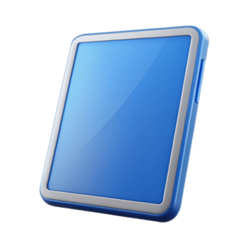 fascinerend kenmerkend tablet icoon met een scherm. knapperig randen, enkel gewicht beroerte met schaalbaar ontwerp. png