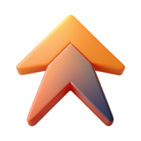 celebrated urban Scalable logo of an abstract arrow. Flat color, single-weight stroke, clean lines with Scalable Design. fine detail png