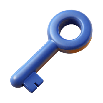 splendid standout Minimal design of a key with single-weight stroke and solid color with Scalable Design. png