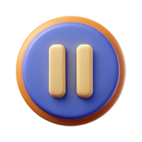 standout coastal Pause button icon. Two vertical bars. Crisp edges, flat color with Scalable Design. exclusive png