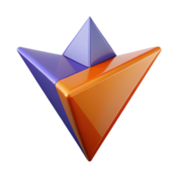 picturesque bold abstract Arrow pointing left. Flat color, single-weight stroke with Scalable Design. top-tier png