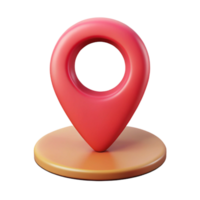 pristine coastal Pictogram of a location pin. Clean lines, symmetrical, with Scalable Design. refined png