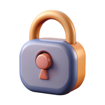 imaculado caprichoso criativo em forma de cadeado personagem com uma buraco da fechadura Como uma boca. peso único AVC, limpar \ limpo linhas, com escalável Projeto. Alto qualidade png