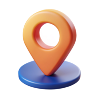 timeless creative Scalable logo of an abstract location pin. Flat color, single-weight stroke, clean lines with Scalable Design. ultra HD png