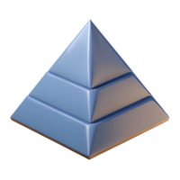 picturesque quintessential Geometric outline of a pyramid. Flat color, single-weight stroke, minimal with Scalable Design. png
