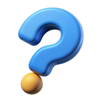 wonderful harmonious victorian A stylized question mark, minimal design with Scalable Design. original png