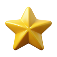 gorgeous creative Symmetrical star, minimal design, single-weight stroke, flat yellow with Scalable Design. 8K png