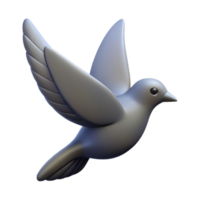 pristine surreal Silhouette of a flying bird. Clean lines, minimal design, flat color with Scalable Design. fine detail png