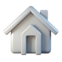 peaceful breathtaking A single-weight stroke outline of a house with clean lines with Scalable Design. crisp png