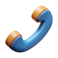 mysterious mesmerizing Telephone receiver pictogram. Crisp edges, minimal design. Flat color, with Scalable Design. ultra HD png