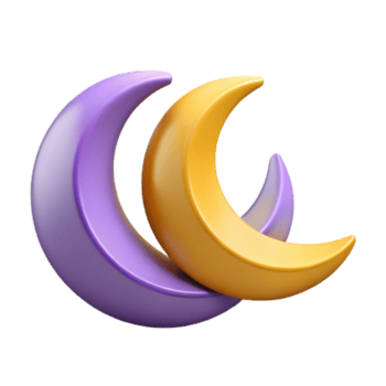 sällsynt bohemisk överlappande halvmåne former, platt Färg, rena rader. med skalbar design. skarp png