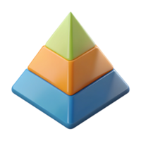 extraordinary rustic Triangular infographic with three sections, clean lines, flat design. Scalable, minimal with Scalable Design. expertly shot png