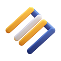 majestic creative Minimalist logo with two parallel lines. Crisp edges, flat color, clean lines with Scalable Design. perfect clarity png