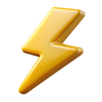 elegant unforgettable A stylized lightning bolt character with sharp zigzags. Crisp edges, flat color, with Scalable Design. png