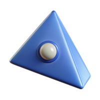 hypnotic modern Badge with curved sides and a central dot. Crisp edges, flat color, with Scalable Design. precision png
