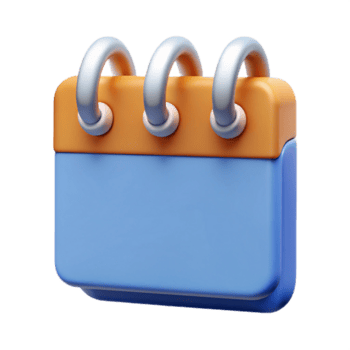 impressionante exemplar limpar \ limpo linhas, fresco arestas calendário ícone. plano cor, com escalável Projeto. png