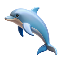 beautiful intense classic Silhouette of a jumping dolphin. Flat color, crisp edges, with Scalable Design. 8K png