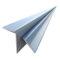 fascinante tropical mínimo esboço do uma papel avião. fresco arestas, limpar \ limpo linhas, com escalável Projeto. artesão png
