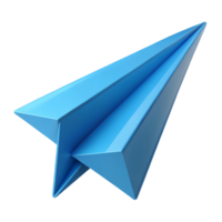 gorgeous industrial Paper airplane with folded wings. Clean lines, minimal design, with Scalable Design. ultra HD png