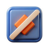 energetic hypnotic Square badge with a diagonal line. Flat color, clean lines, symmetrical with Scalable Design. crisp png