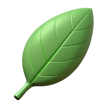 linda caprichoso moderno monoline folha com limpar \ limpo linhas e afiado arestas. plano cor, com escalável Projeto. sem falhas png