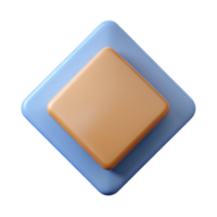 alluring energetic impressionist Minimalist square arrangement, sharp edges, flat color with Scalable Design. museum quality png