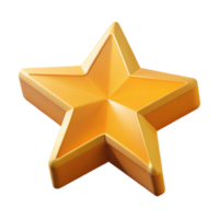 Maravilhoso reflexivo renascimento isométrico Estrela com pontos. limpar \ limpo linhas, plano cor com escalável Projeto. perfeito clareza png
