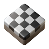 whimsical elegant Checkerboard pattern, flat color, crisp edges, with Scalable Design. expertly shot png