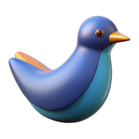 beautiful inspired Symmetrical abstract bird shape, flat color, with Scalable Design. png